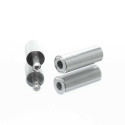 1x Edelstahl Steckverschluss Innen 3mm Größe 16,5x4mm - Schmuckzubehör