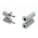 1x Edelstahl Steckverschluss Innen 5mm Größe 18x6mm - Schmuckzubehör - Leisure-Beads DIY