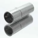 1x Edelstahl Steckverschluss Innen 6mm Größe 19,5x7mm - Schmuckzubehör - Leisure-Beads DIY