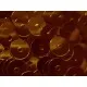 23g braune bronze Pailletten 6mm runde flache Pailletten - Bastelbedarf - Leisure-Beads DIY