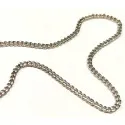 5m silberfarbene Panzerkette 2x0,8mm - Schmuckzubehör - Leisure-Beads DIY