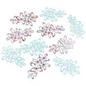 10x filigraner Anhänger 29x18mm türkis und bunt - Schmuckzubehör - Leisure-Beads DIY