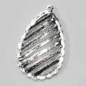 1x hellsilberfarben Tropfen 33x21x6mm stardust Schmuckanhänger - Schmuckzubehör - Leisure-Beads DIY