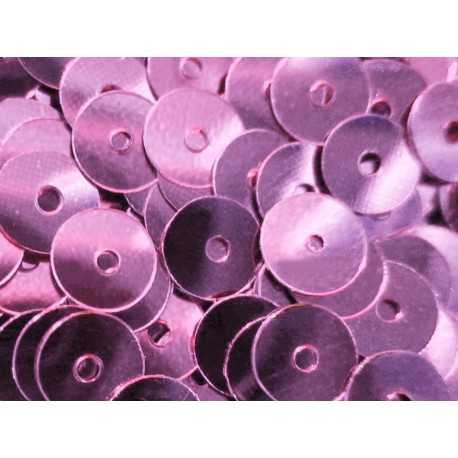 Leisure-Beads - 23g rosa Pailletten 6mm runde flache Pailletten - Bastelbedarf