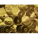 23g goldfarben Pailletten 6mm runde flache Pailletten - Bastelbedarf