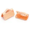 Rosegoldfarbene Bandklemme 10mm - Schmuckzubehör - Leisure-Beads DIY