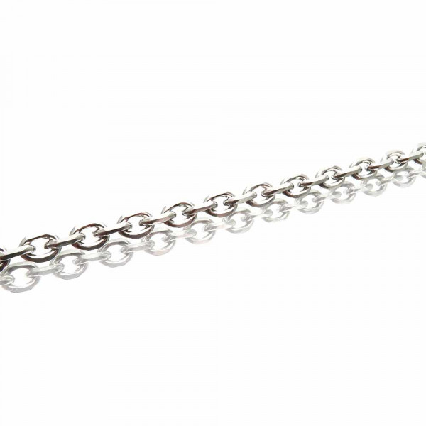 10m Edelstahl 201 Gliederkette 5x3,5x1mm silberfarben - Schmuckzubehör - Leisure-Beads DIY