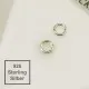 4mm geschlossener Ring 925 Sterling Silber 0,7mm Binderinge - Echtsilber Schmuckzubehör - Leisure-Beads DIY