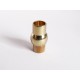 Goldfarbener Magnet Verschluss II. Wahl 16,5x9mm goldfarben Verschluss zum Einkleben Zylinder - goldfarben Schmuckzubehör