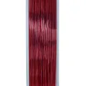 Dunkelroter Kupferdraht 0,4mm Schmuckdraht auf Rolle - Schmuckzubehör - Leisure-Beads DIY
