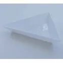 Weiße Perlensortier Schale 75x60x10mm Sortierbox - Schmuckzubehör - Leisure-Beads DIY
