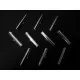 10x Bandklemme 35mm II WAHL hellsilber platinfarben - Schmuckzubehör - Leisure-Beads DIY