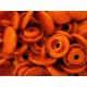 10x orange KAM Snaps Größe T-5 Größe 20 Plastik Druckknöpfe - Bastelbedarf