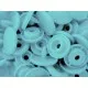 10x Babyblaue / Hellblaue KAM Snaps Größe T-5 Größe 20 Plastik Druckknöpfe - Bastelbedarf - Leisure-Beads DIY