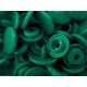 10x Mittelgrüne KAM Snaps Größe T-5 Größe 20 Plastik Druckknöpfe - Bastelbedarf