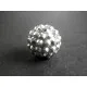 1x Shamballa 16mm Strass Perle silberfarben﻿ - Schmuckzubehör - Leisure-Beads DIY