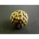 1x goldfarben Shamballa 16mm goldfarben Strass Perle - Schmuckzubehör - Leisure-Beads DIY