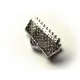 Bandklemme 13mm silberfarben - Leisure-Beads DIY