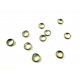 20x Spaltring 5mm rund bronzefarben - Schmuckzubehör