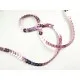 1m rosa Paillettenband 6mm Breite - Bastelbedarf - Leisure-Beads DIY