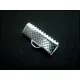 Bandklemme 16mm platinfarben hellsilberfarben - Schmuckzubehör - Leisure-Beads DIY
