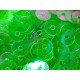 23g transparente grüne holo Pailletten 6mm runde flache Pailletten - Bastelbedarf