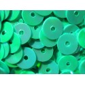 23g hell blaugrüne / türkise holo Pailletten 6mm - Bastelbedarf