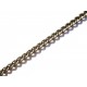 50cm bronzefarbene Kette 4x3mm Gliederkette - Schmuckzubehör