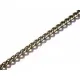 50cm bronzefarbene Kette 4x3mm Gliederkette - Schmuckzubehör - Leisure-Beads DIY