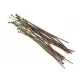 20 lange Nietstifte 70mm hellbronze / altgoldfarben Schmuckdraht mit Kopf - Schmuckzubehör - Leisure-Beads DIY
