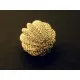 1x grosse leichte Metallperle 17mm goldfarben Spacer - Schmuckzubehör Metallperle - Leisure-Beads DIY