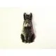 1x bronze Hase Osterhase Anhänger ca. 26x13x4mm bronzefarbener Schmuckanhänger - bronze Schmuckzubehör - Leisure-Beads DIY