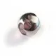 1x große 14mm Kristallglasperle amethyst silberfarben geschliffen - Schmuckzubehör Kristallglasperlen - Leisure-Beads DIY
