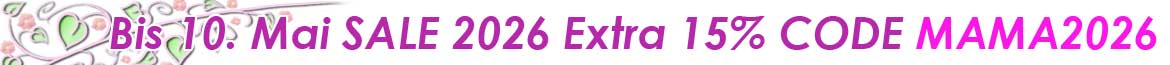 Muttertags SALE 2026 mit 15% extra Rabatt!